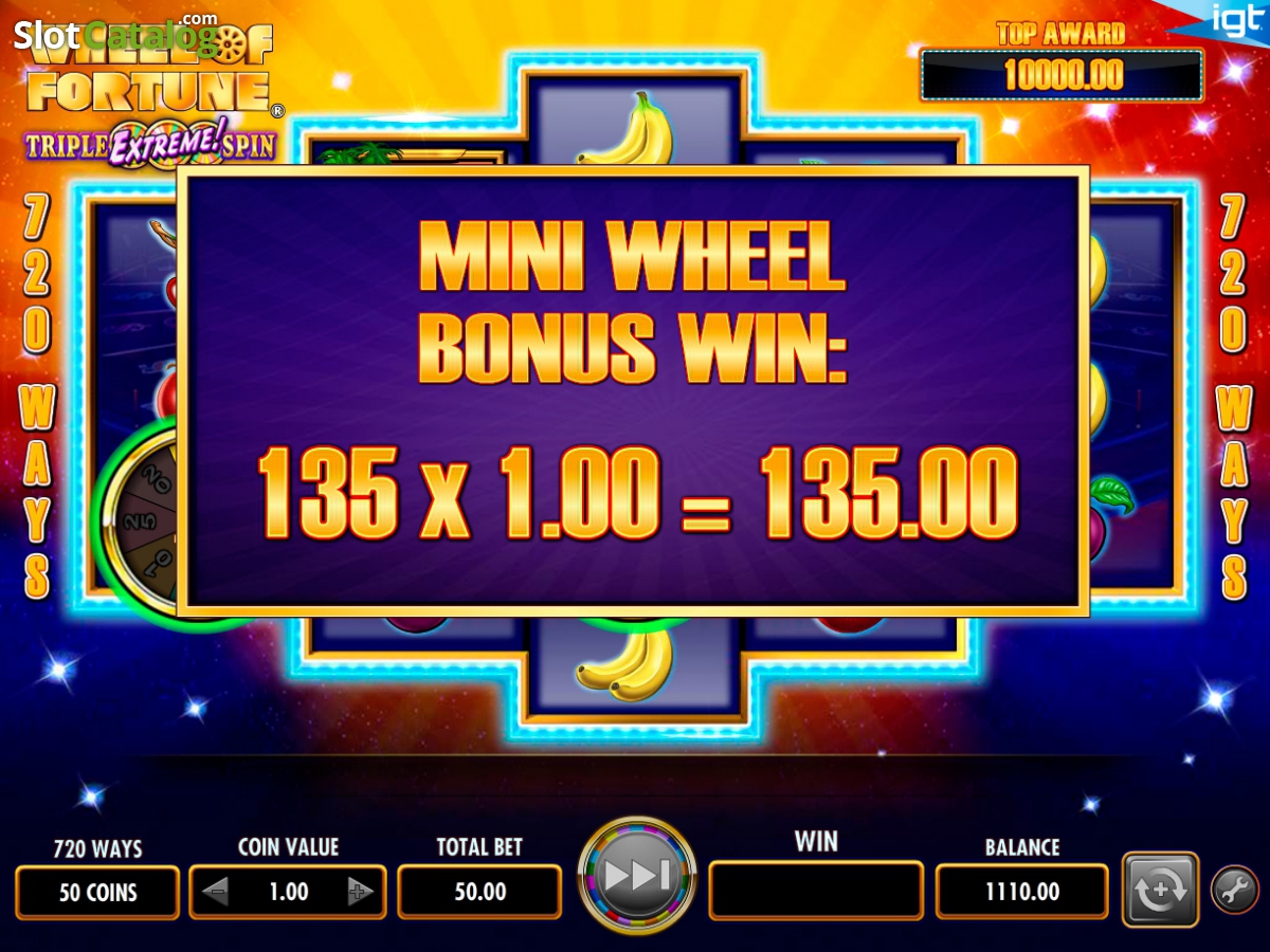 Wheel Of Fortune Triple Extreme Spin Free Play
